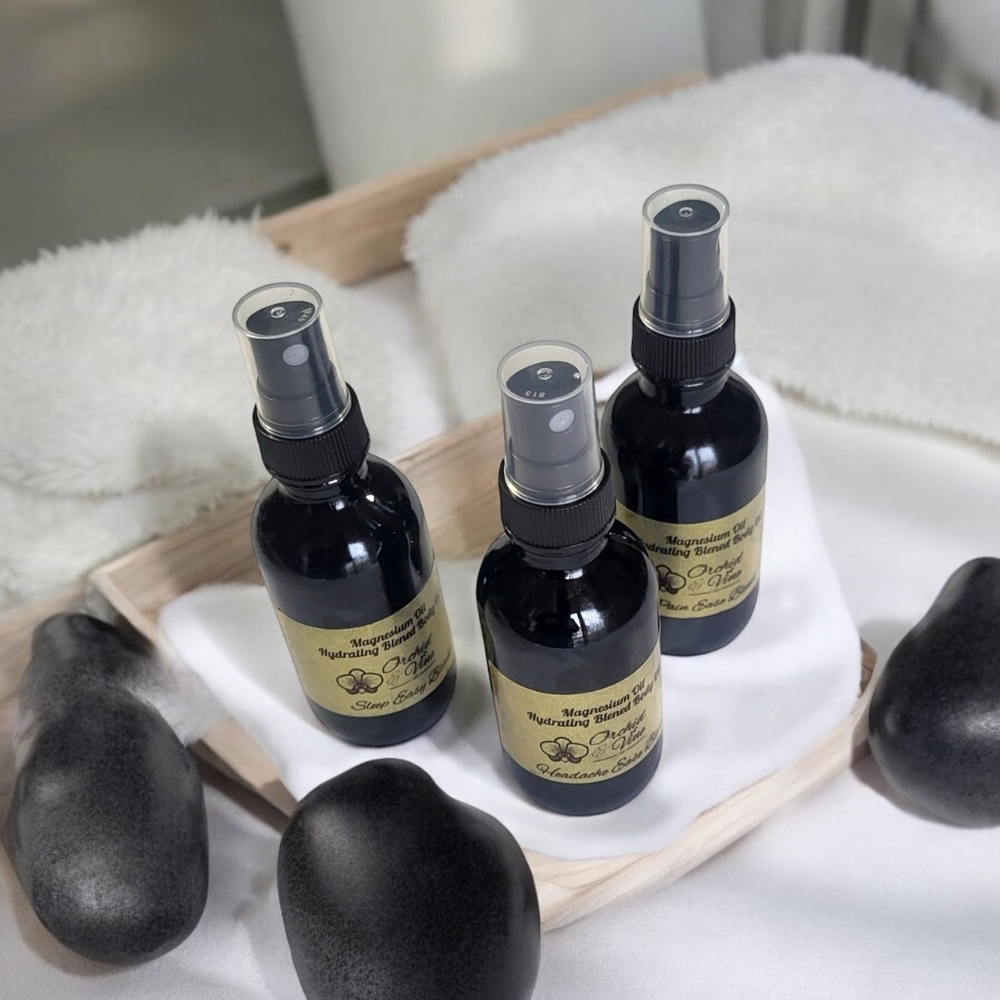 Sleep Easy Magnesium Dry Oil Orchid & Vine Skin Skin Nutrition - Picture 4 of 5
